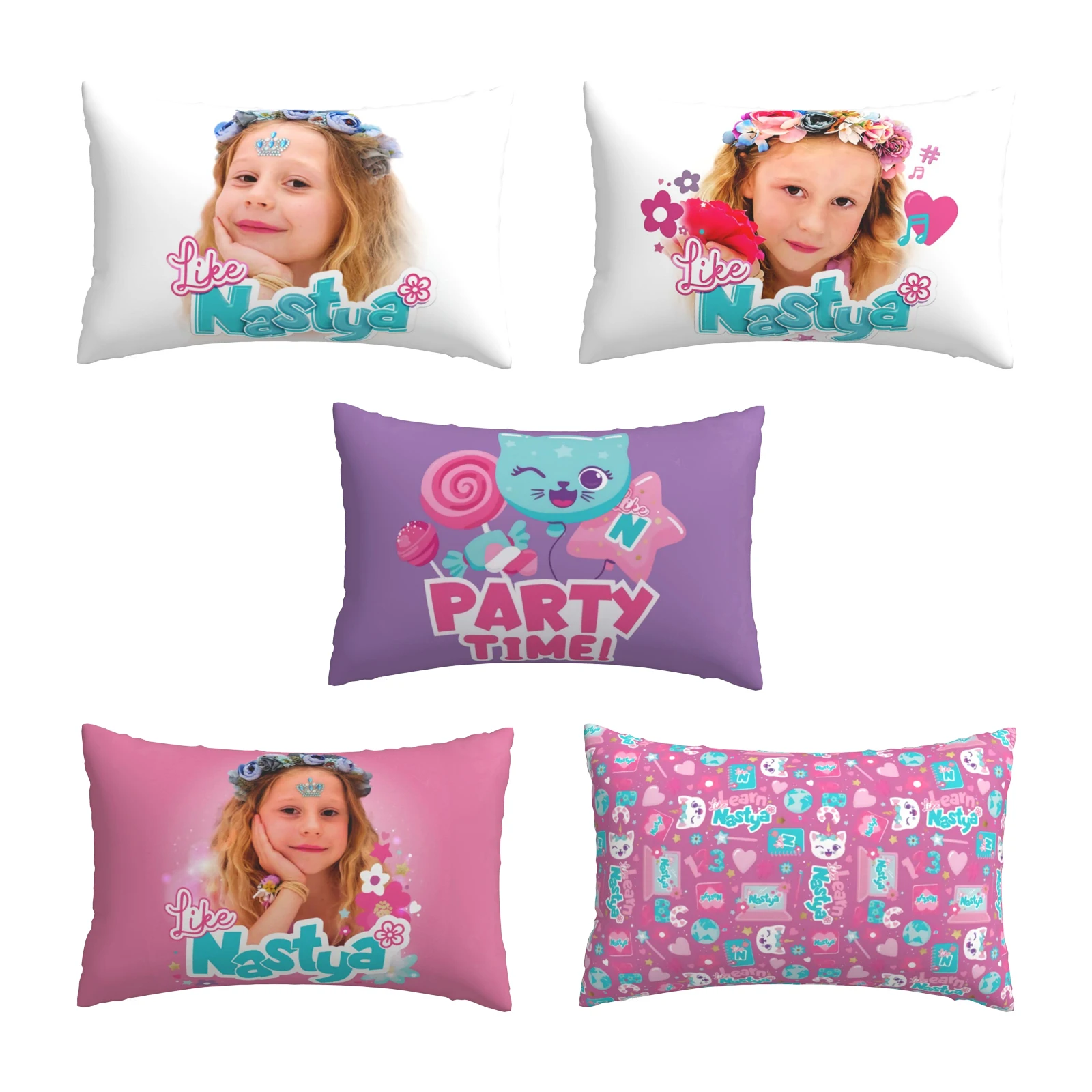 

Like Nastya Pillowcase Throw Pillow Cushion Cover for Home Decorative Sleeping Pillow Sofa backrest office