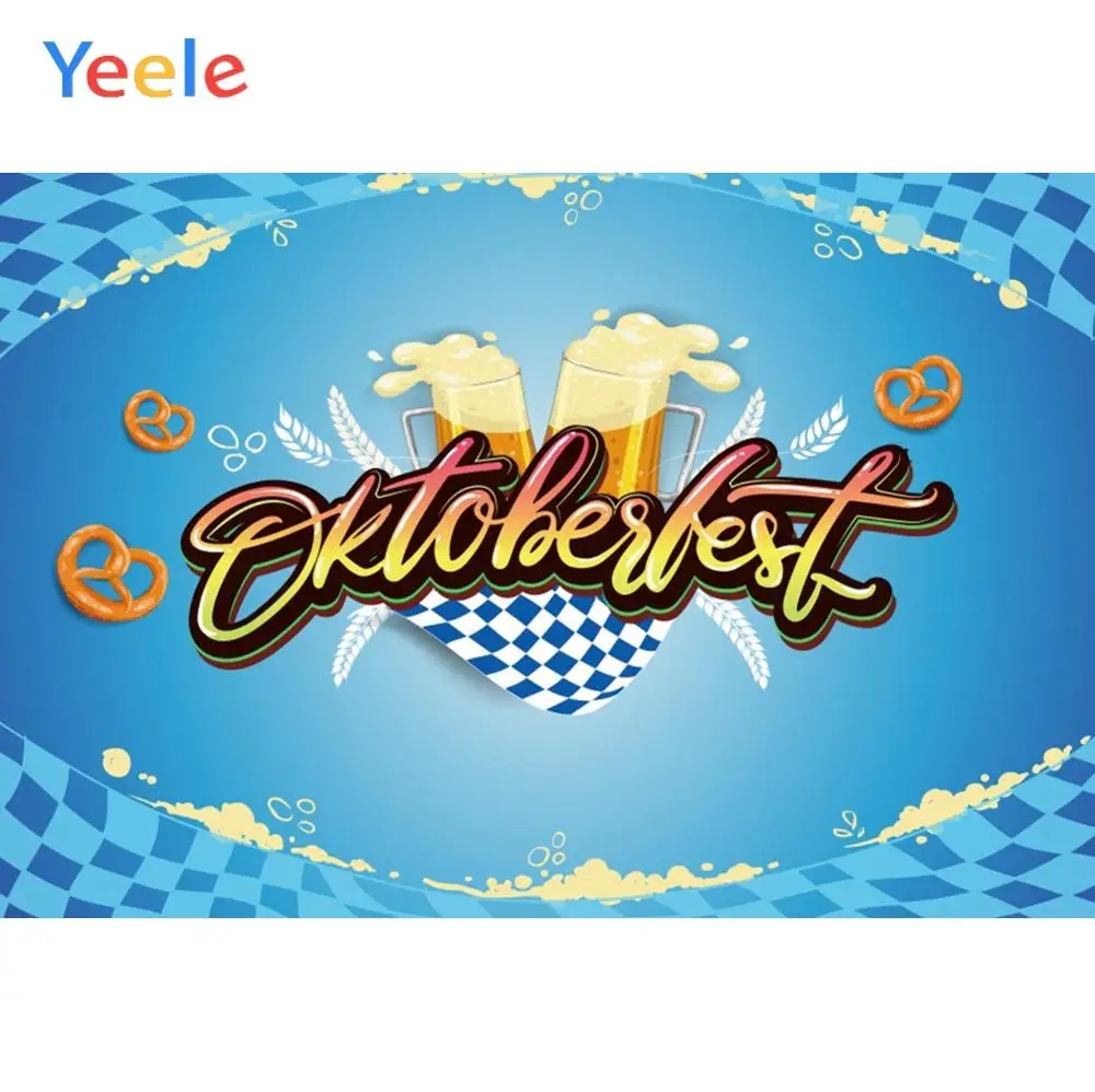 Yeele карнавал пиво Октоберфест Плакат портрет вечерние украшения фотографический
