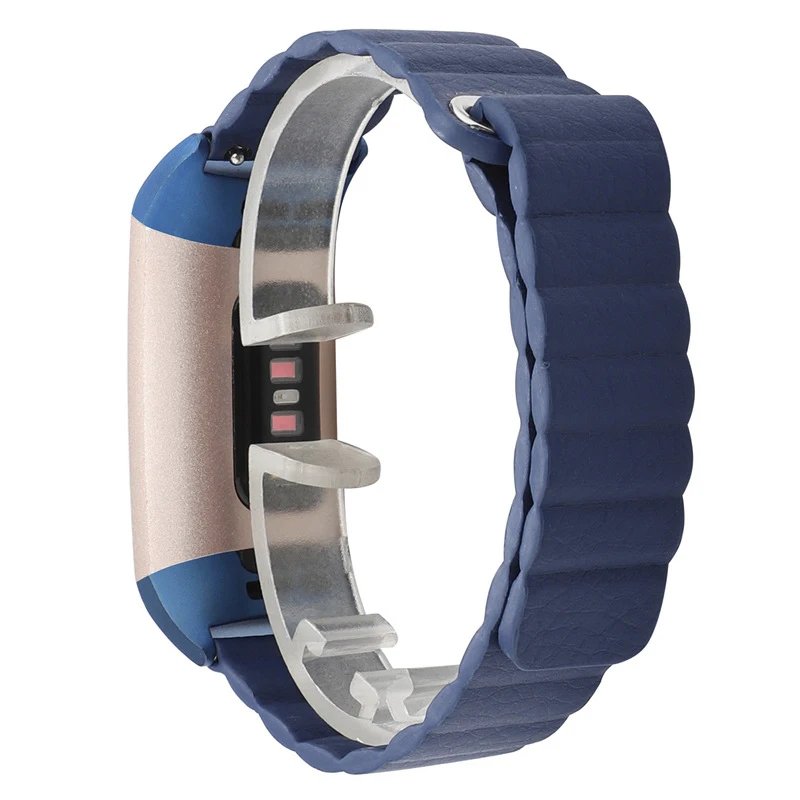 Наручный ремешок для Fitbit Charge 2, 3 ремешка, сменный кожаный ремень-петля для Fit Bit Charge 2, 3 браслета, умный Браслет, аксессуары