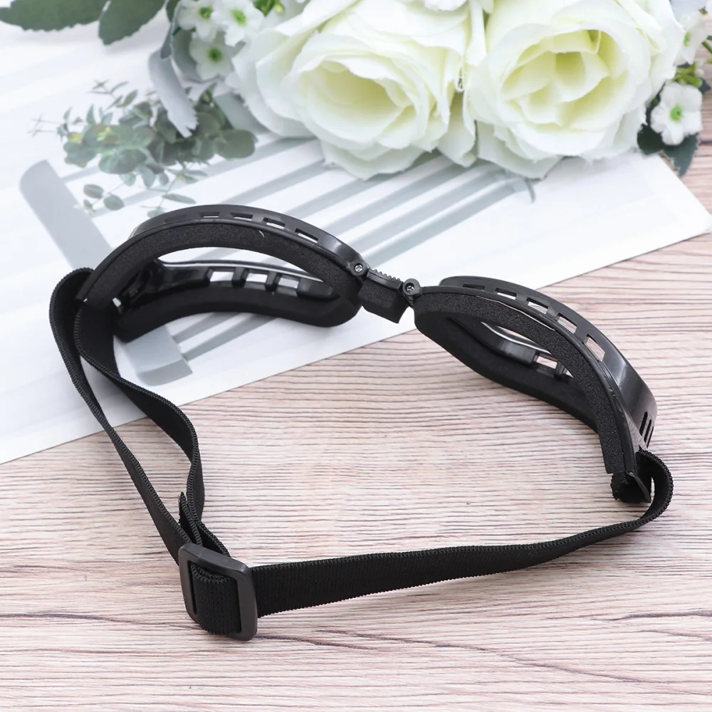 

Outdoor Snowboard Goggles Skiing Bike Motorcycle Cycling Protective Safety Goggles Glasses (Black Frame and Colorful Glass)