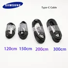 Оригинальный кабель Samsung S10e Type-C usb 3,1, кабель для быстрой зарядки и передачи данных для Galaxy A50, A70, A40, A20, S8, S9, S10 plus, Note 9, 8, 7, A9S, A30