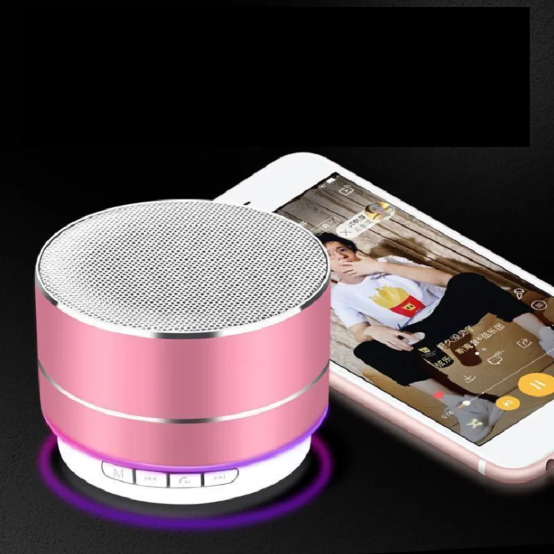 

Portable wireless mini card bluetooth speaker outdoor audio small cannon mobile phone computer universal