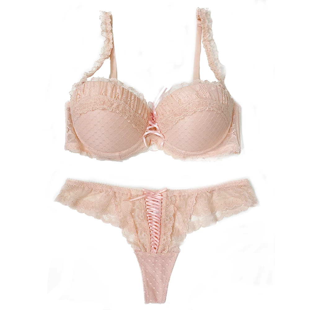 Бюстгальтер с бантиком Mierside комфортный кружевной Бралетт для девушек на каждый