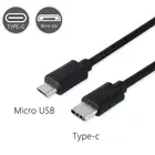 Кабель для передачи данных Type-c Папа-микро, OTG-кабель, Type C USB-C-Micro USB-кабель для Xiaomi Папа-папа, совместимый с быстрой зарядкой и данными