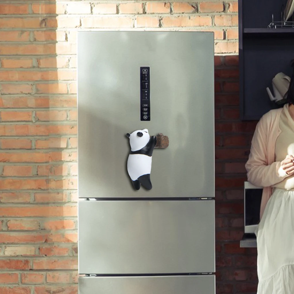 Наклейка на холодильник в виде панды | Дом и сад