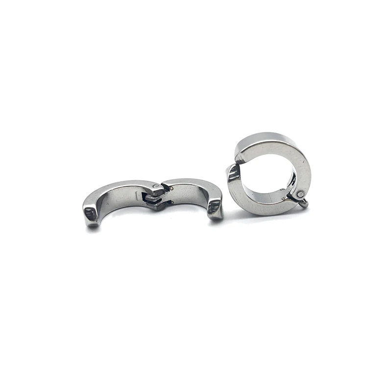 6 шт./лот клипсы из нержавеющей стали никогда не выцветают крючки для сережек