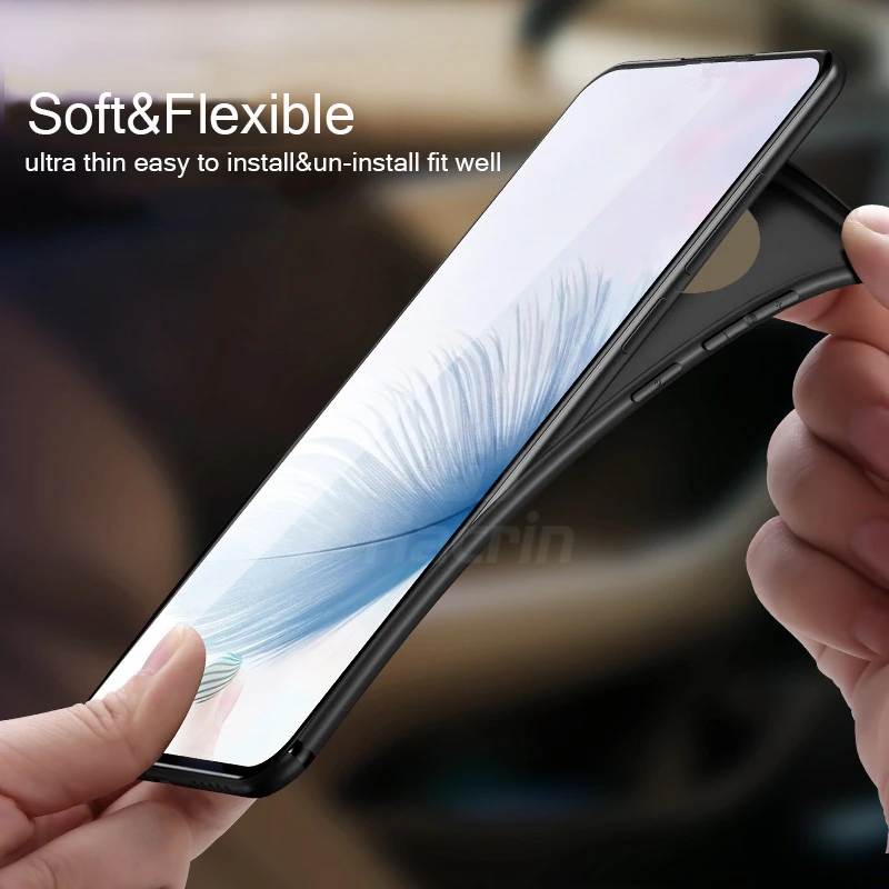 Hacrin Case For Xiaomi Pocophone F2 Pro Soft TPU Slim Shockproof Matte Cover Poco Phone Bumper | Мобильные телефоны и