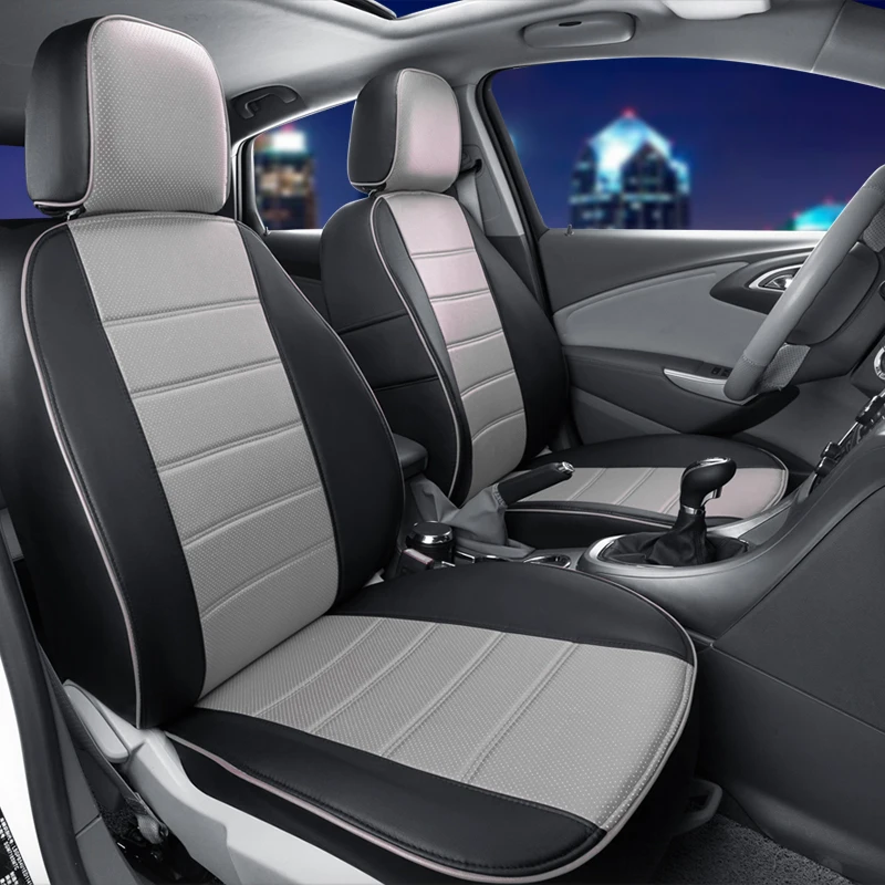 Авточехлы AutoDecorun для Hyundai Elantra 2017 чехлы на сиденья из искусственной кожи