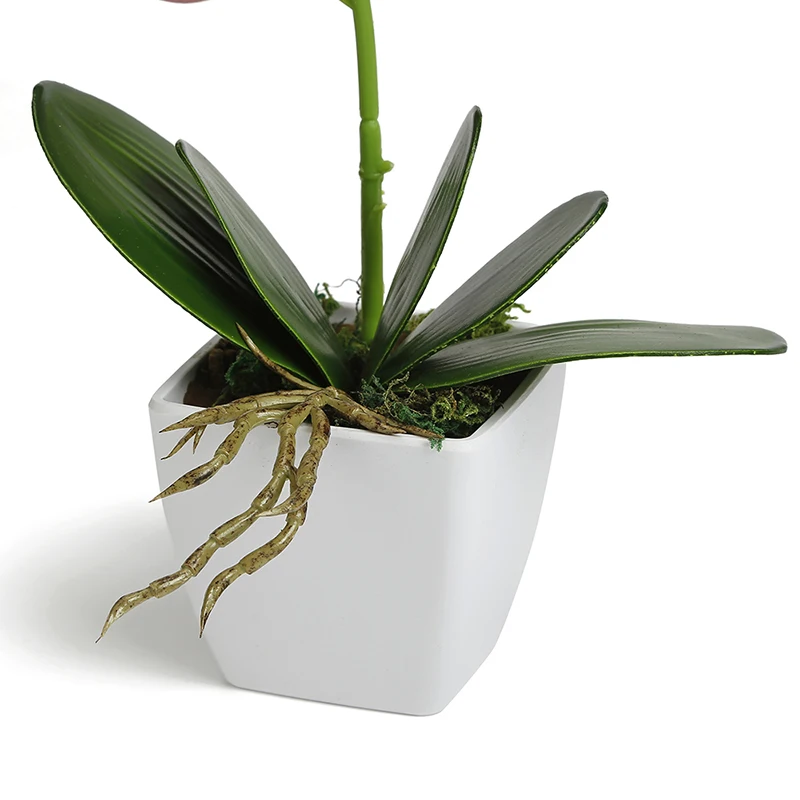 Искусственные цветы орхидеи бонсай украшение для дома искусственные