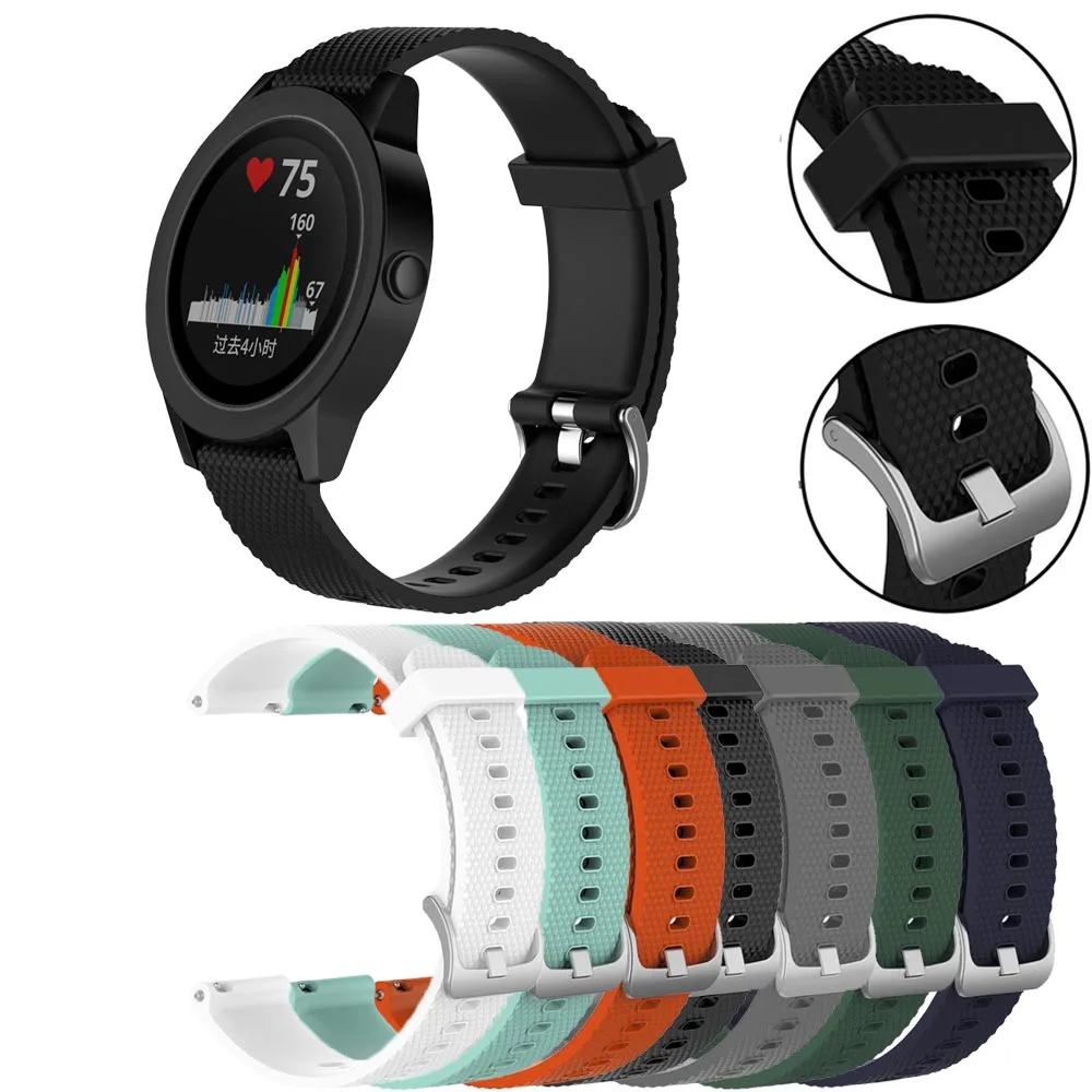 

Ремешок для умных часов garmin vivomove HR/3t/S40/ 645/245, быстрая установка сменного браслета, спортивный браслет