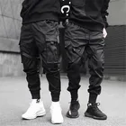 Брюки мужские спортивные, классические джоггеры, брюки-карго, уличная одежда в стиле хип-хоп, брюки со множеством карманов, размера плюс, S-5XL, 2021