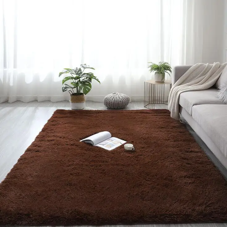 Европейский стиль дизайнерский коврик красные розовые белые ворсистые ковры для