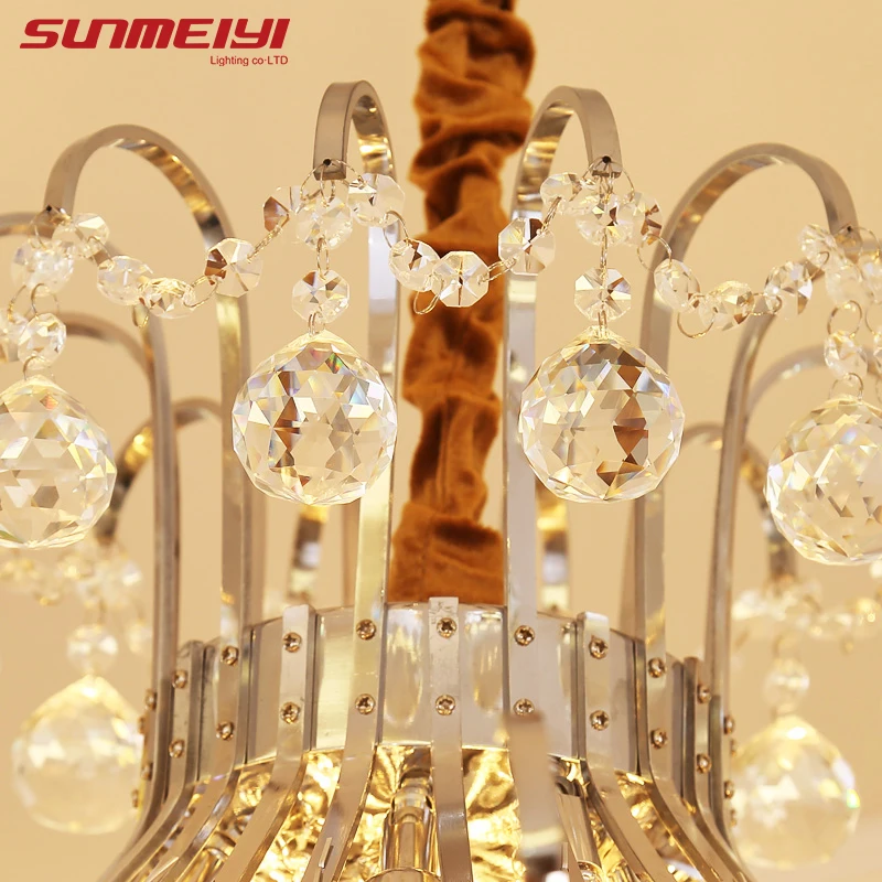 

2020 Luxury Crystal Chandelier Living Room Lamp lustres de cristal indoor Lights Crystal Pendants For Chandeliers Free shipping