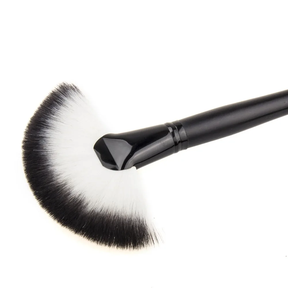 1 шт. мягкие веерные кисти для макияжа румяна пудра основа инструменты