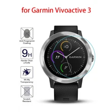 NewTempered Glass For Garmin Vivoactive 3 Protective Glass For Garmin Vivoactive 3 Screen Protector Film Smartwatch Accessories