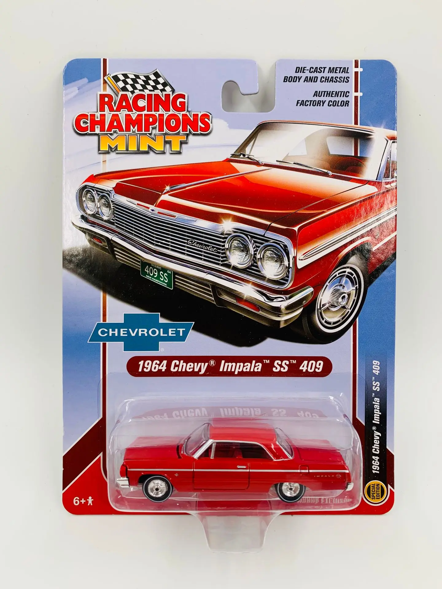 

Гоночные чемпионы 1:64 1964 Chevrolet Impala коллекция металлических литой модели автомобилей игрушки