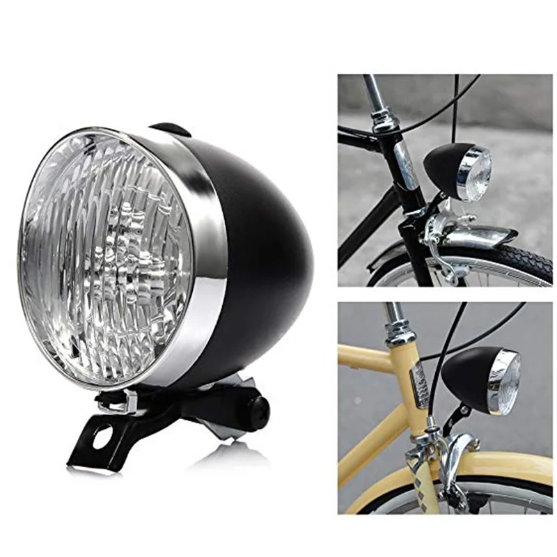 Горячий велосипедный светильник новый передний LED180 люмен Ретро головной s мини