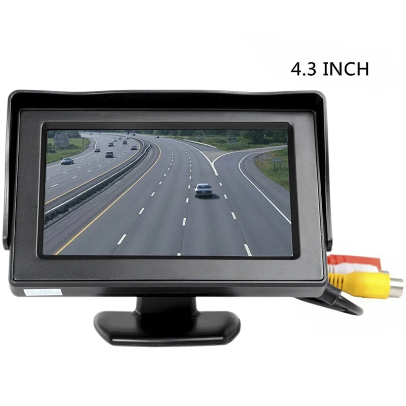 Автомобильный монитор 4 3 &quotэкран для камеры заднего вида TFT lcd дисплей HD цифровой