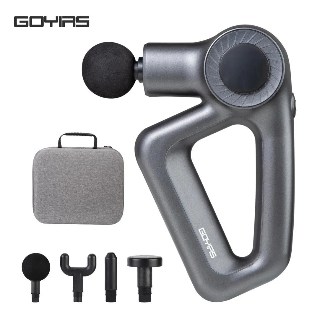 

Massage Gun 6 speed Deep Muscle Massager Muscle Pain Body Neck Massage Exercising Relaxation Slimming Shaping Pain Relif