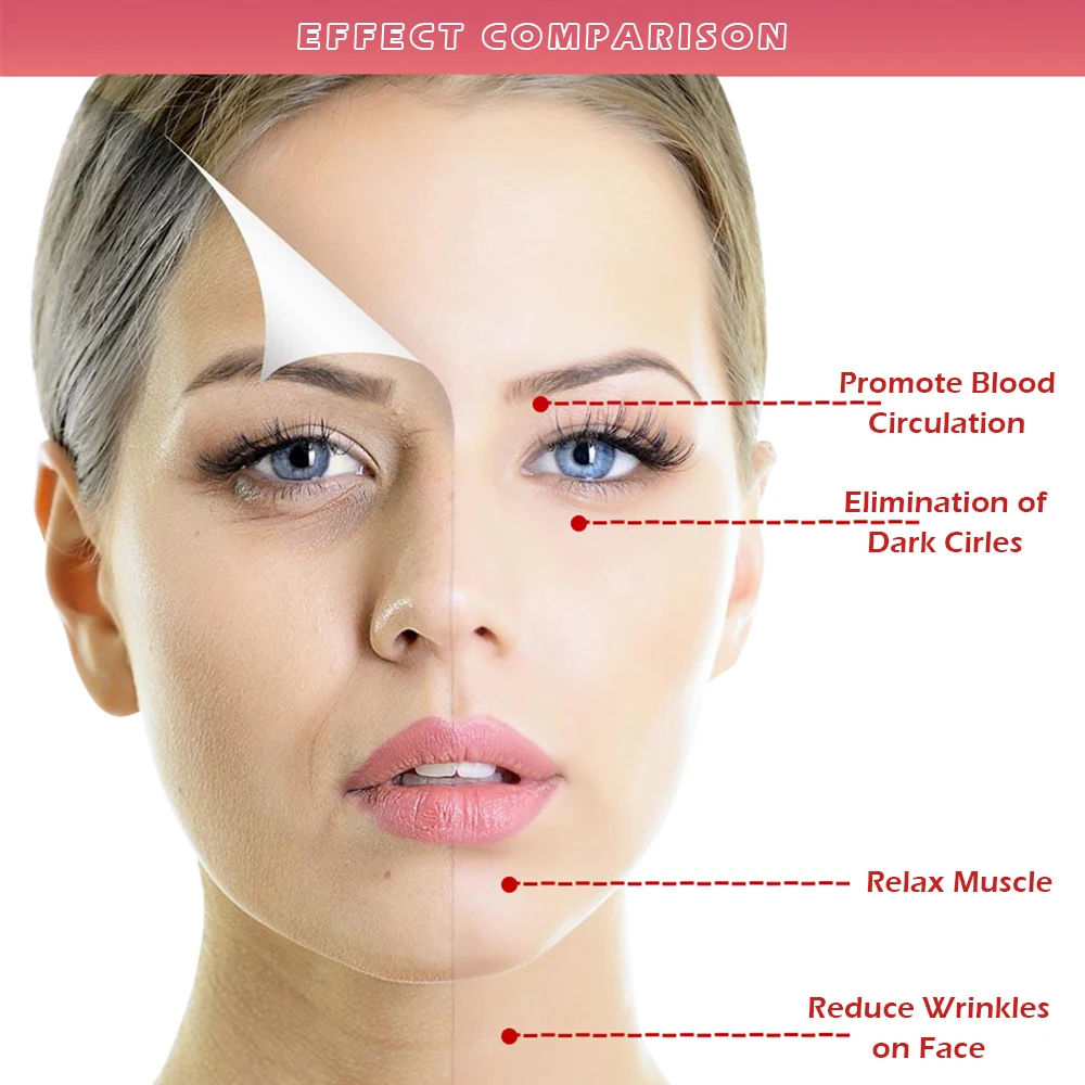 Новый розовый КВАРЦЕВЫЙ ролик массажер для похудения лица нефритовый роликовый