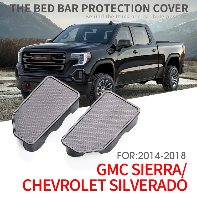 Карманные Чехлы для Chevy Silverado GMC Sierra грузовик пикап ковша крышки рельсовые отверстия заглушки аксессуары