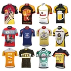 Велосипедная мужская одежда трипель пивной мужской велосипедный Майо горный велосипед спортивный Джерси горный Быстросохнущий 95% полиэстер команда эндуро