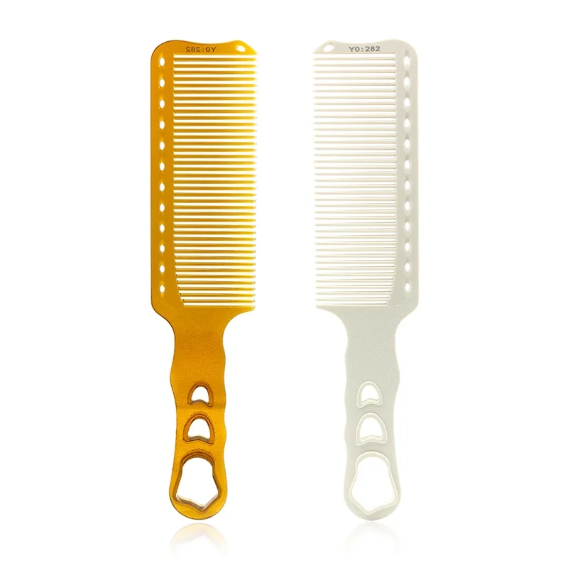 Двухцветная Профессиональная парикмахерская расческа для стрижки волос