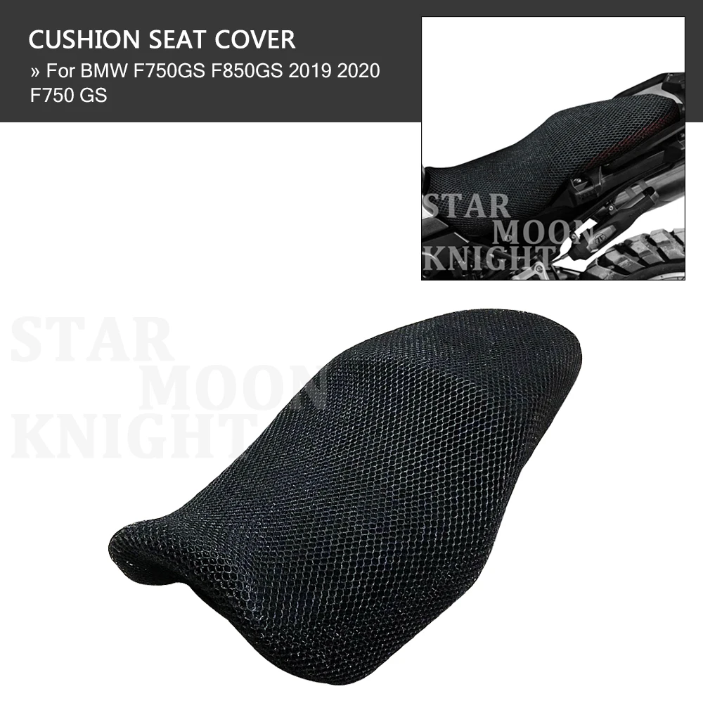 

Motorcycle Accessories Protecting Cushion Seat Cover For BMW F750GS F850GS 2019 2020 F750 GS Nylon Fabric Saddle Seat Cover