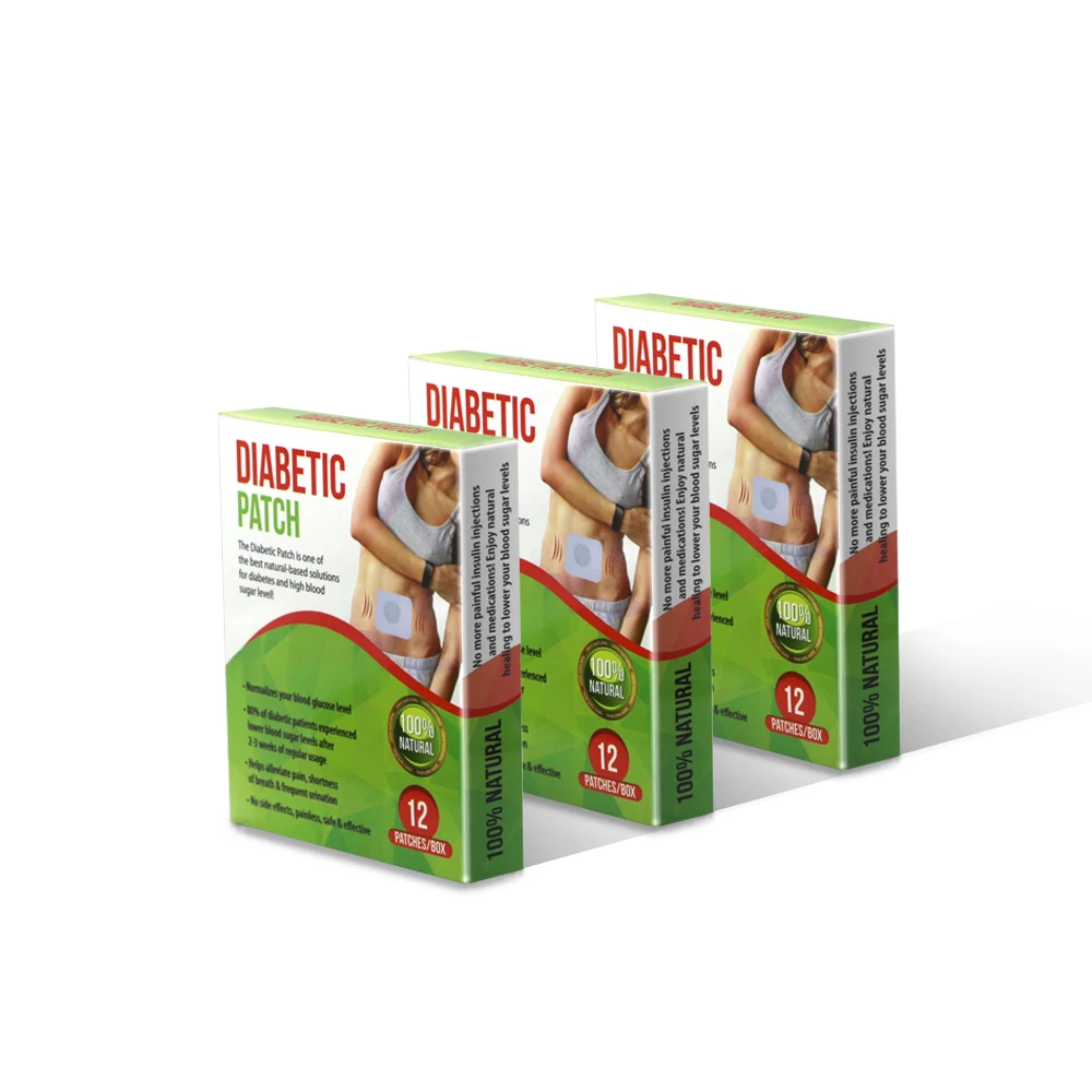 12 штук = 1 кор./диабетический пластырь снижает уровень сахара в крови натуральные