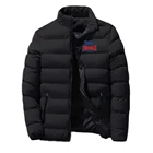 Мужская зимняя куртка Lonsdale, на молнии, с принтом, хлопковая, Классическая, теплая, зимняя, 2021