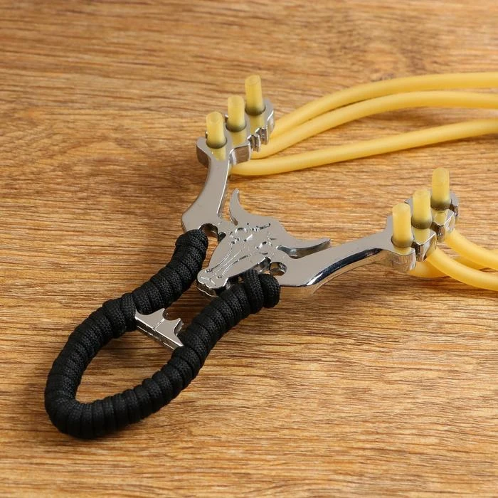 Рогатка металлическая в оплетке 5372568 | Игрушечные пистолеты