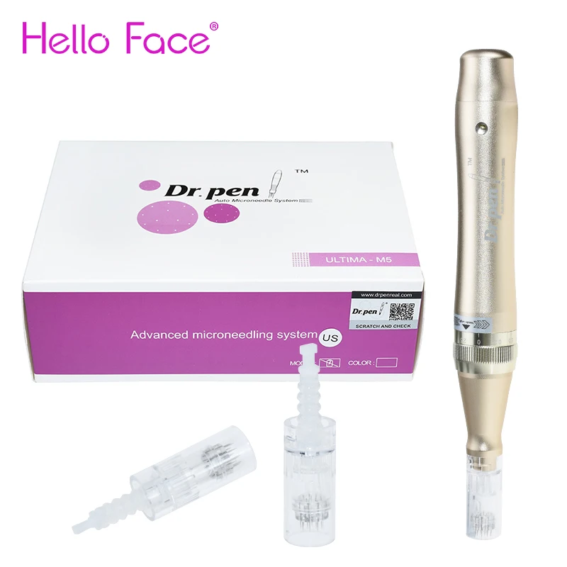 Dr. Pen беспроводная ручка для дермапена профессиональная M5 микроигла штыковые