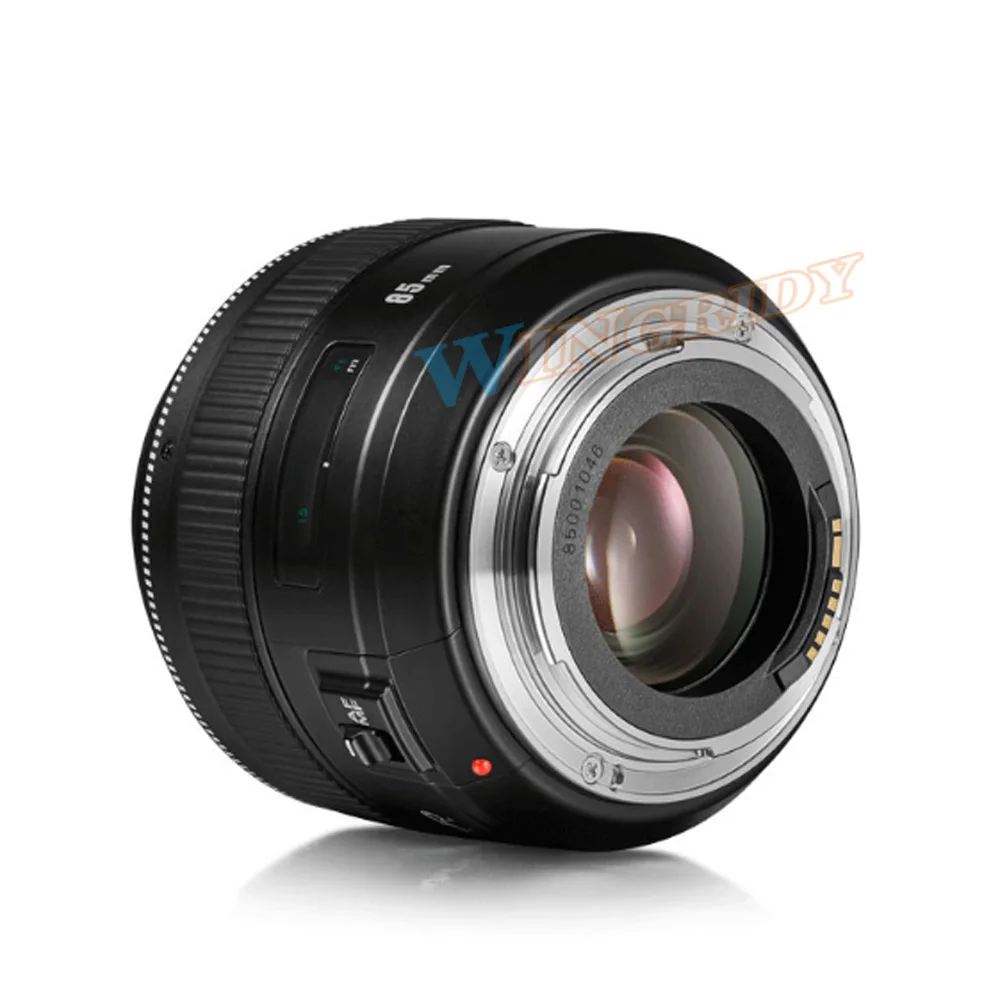 YONGNUO YN85mm F1.8 объектив камеры для Canon EF крепление EOS 85 мм AF/MF Стандартный Средний