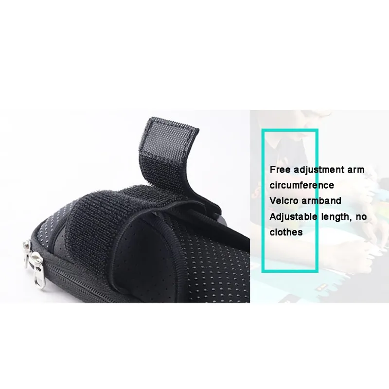 

1pc Outdoor Waterproof Running Sport Bags Covers Mobile Phone Arm Bag Large Capacity Outdoor Portable Fitness Wrist Bag