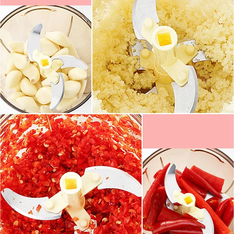 900 мл ручная мясорубка Многофункциональный кухонный комбайн для мяса фрукты