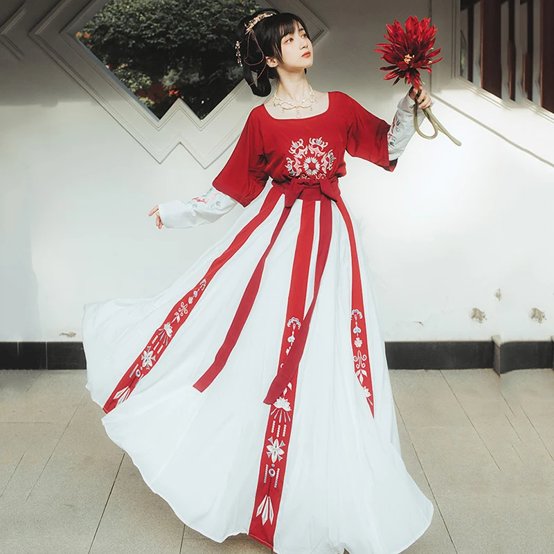Новинка 2020 китайский женский костюм династии Цин ханьфу традиционное Старинное