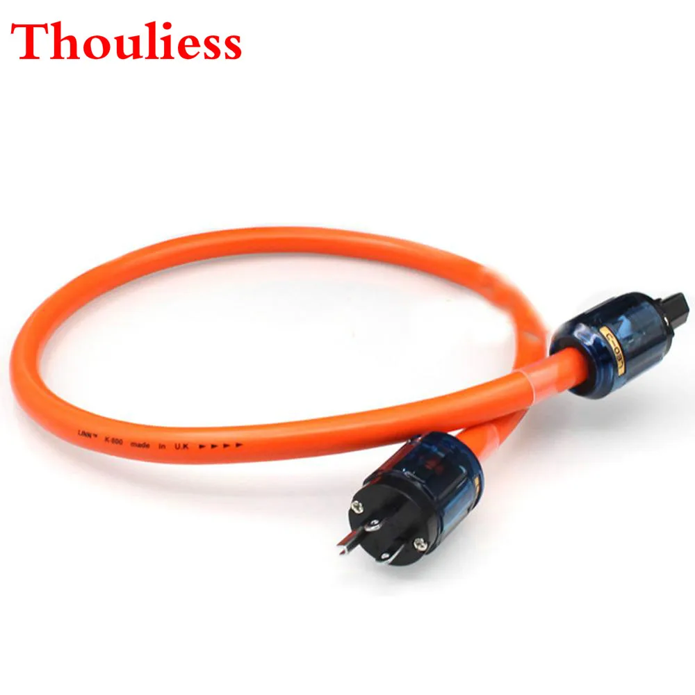 Сетевой шнур напряжения Thouliess HIFI One Linn K800 7N OCC EU Schuko US AC внешний/стандартный аудио AMP