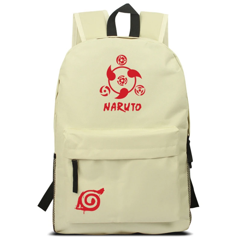 Akatsuki Kakashi Konoha Uchiha Sasuke реквизит для косплея Шаринган плечевой рюкзак на молнии