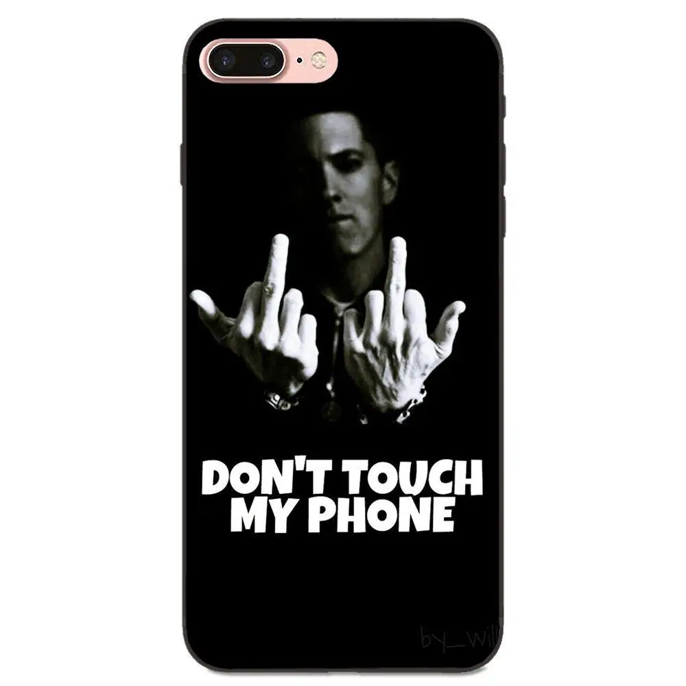 Мягкий чехол для телефона исполнитель хип хоп рэппер Эминем рэп блестящий Xiaomi Mi