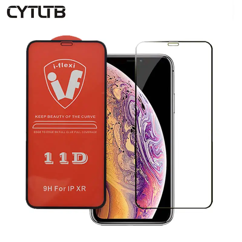 Защитная пленка для экрана из закаленного стекла Iphone Xr новинка 11D полностью