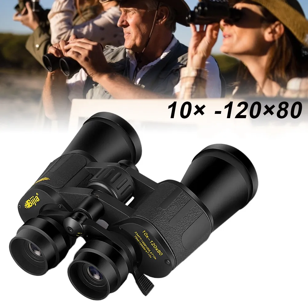 

10-120X80 Binoculars for Adults HD Professional Binoculars Telescope Optical Glass Lens for Hunting Bird Watching Sports