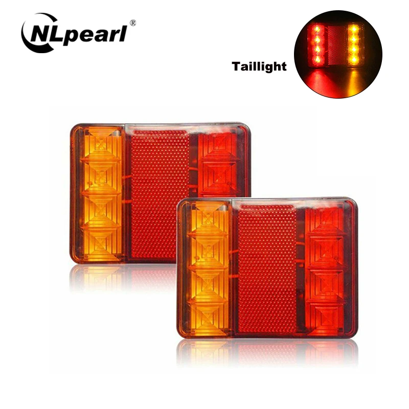 NLpearl автомобильный светильник в сборе светодиодный задний s для грузовика
