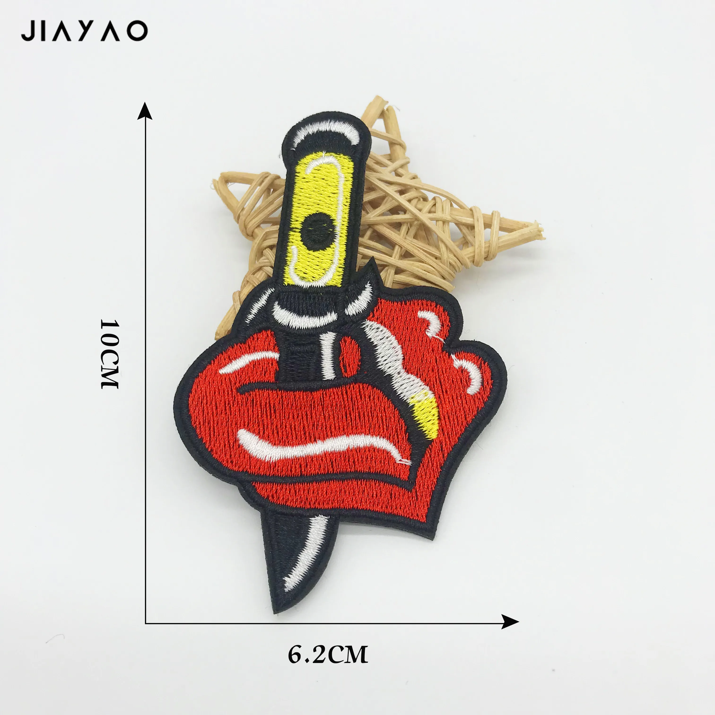 Патч Знак вышитой аппликацией патчи для одежды гладильная Прошитые на эмблема