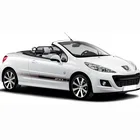 Стильная наклейка на дверь автомобиля, Виниловая наклейка на корпус, гоночная полоса, наклейка для Peugeot 207 CC, автомобильные аксессуары