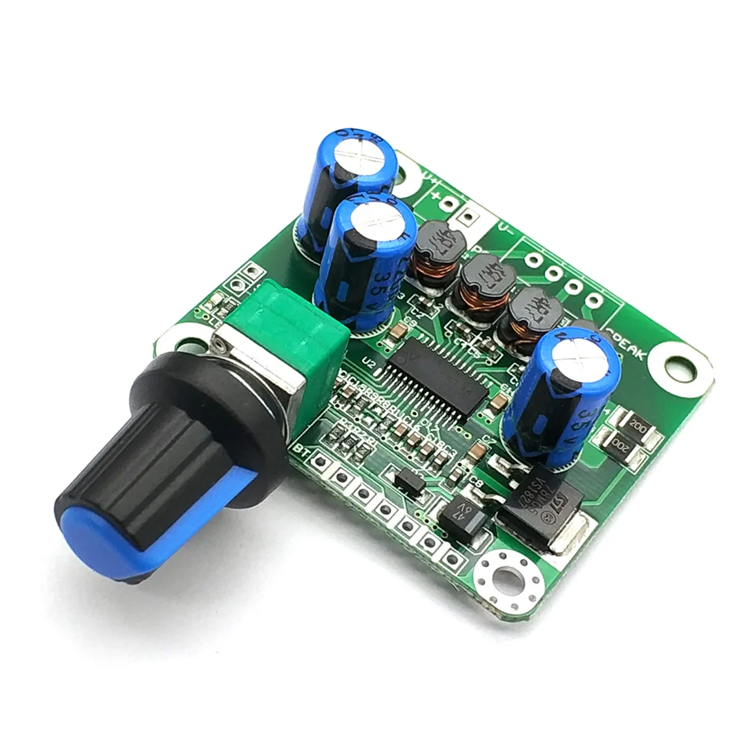Bluetooth 4 2 TPA3110 15 Вт + Цифровой стерео аудио усилитель мощности плата модуль 12В