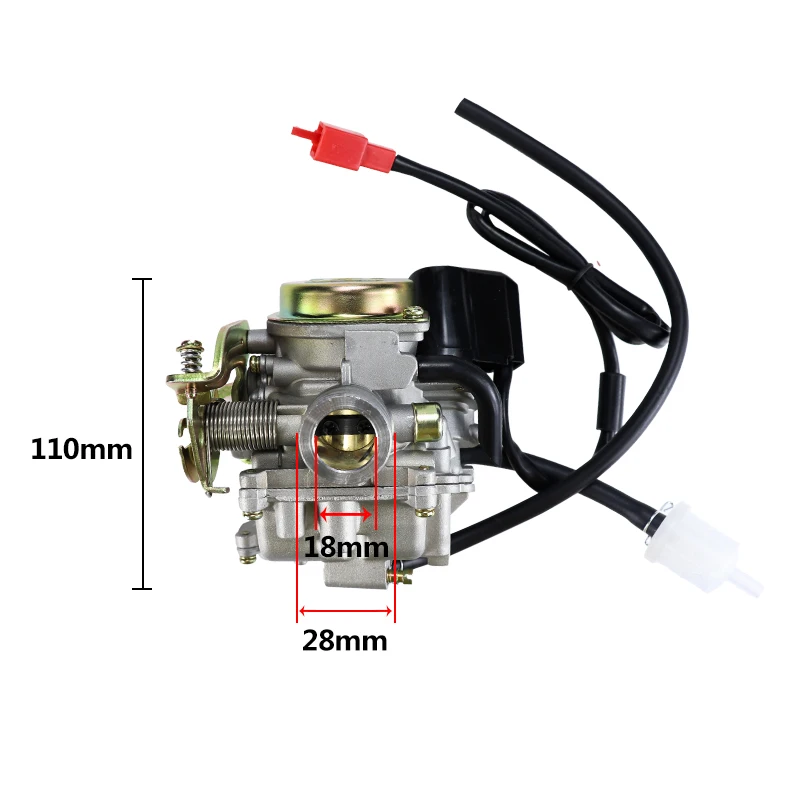 Карбюратор для мотоциклов PD18 GY650 карбюратор Мотоциклов GY6 50CC 139QMB 139QMA|Карбюраторы|