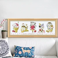 g82 stich cross stitch kits craft packages cotton fabric floss counted new designs needlework embroidery cross stitching