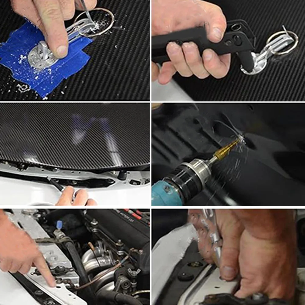 Скрытая крышка капота замок штифт крепление защелка Автомобильный