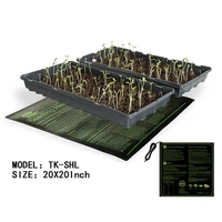 seedling heating mat 50x25cm waterproof plant seed germination propagation clone starter pad 110v220v garden supplie