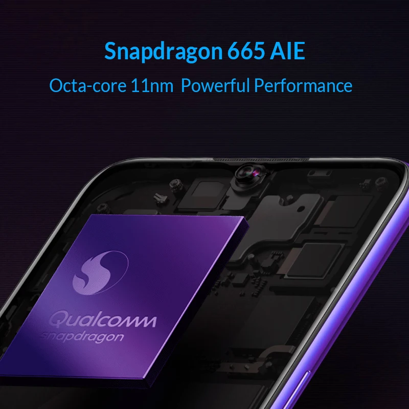Глобальная версия realme 5 смартфон с восьмиядерным процессором Snapdragon 665 ОЗУ 3 ГБ ПЗУ